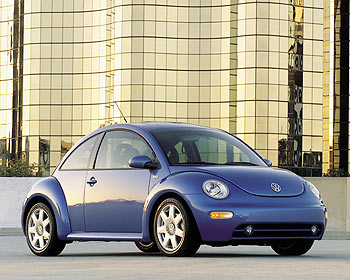 Blue VW Beetle