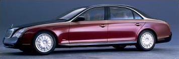Sideview of Maybach