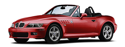 BMW Z3 Roadster in Red